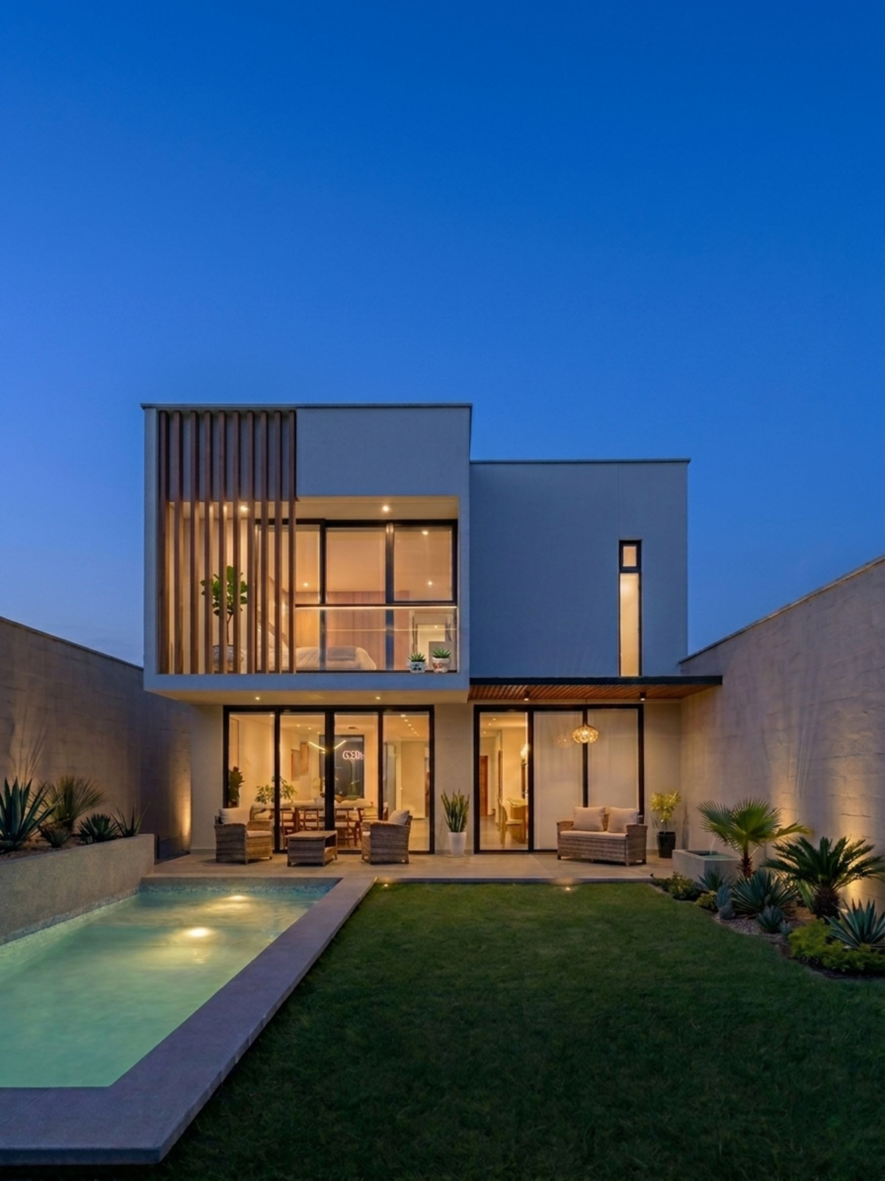 Casa CB con Piscina en Pimentel | ARAM Arquitectos